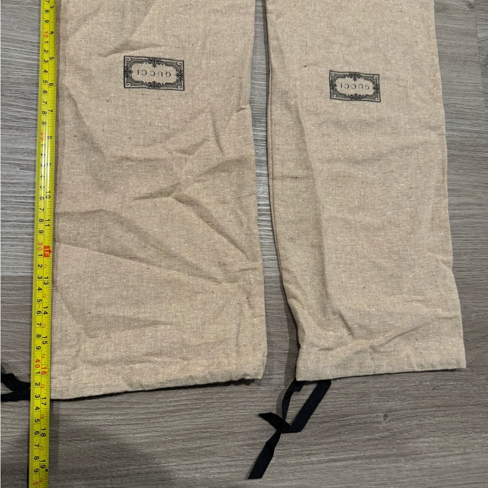 Gucci shoe dust bag